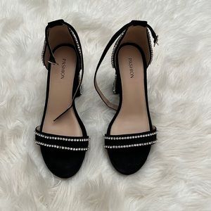 Pashion Interchangeable Flat and Heels Size 7